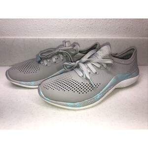 Crocs LiteRide 360 Pacer Womens Size 10 Workout Fitness Sneakers Marbled Grey